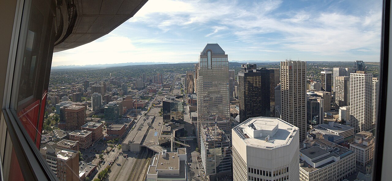 Downtown Calgary seen from the Calgary Tower