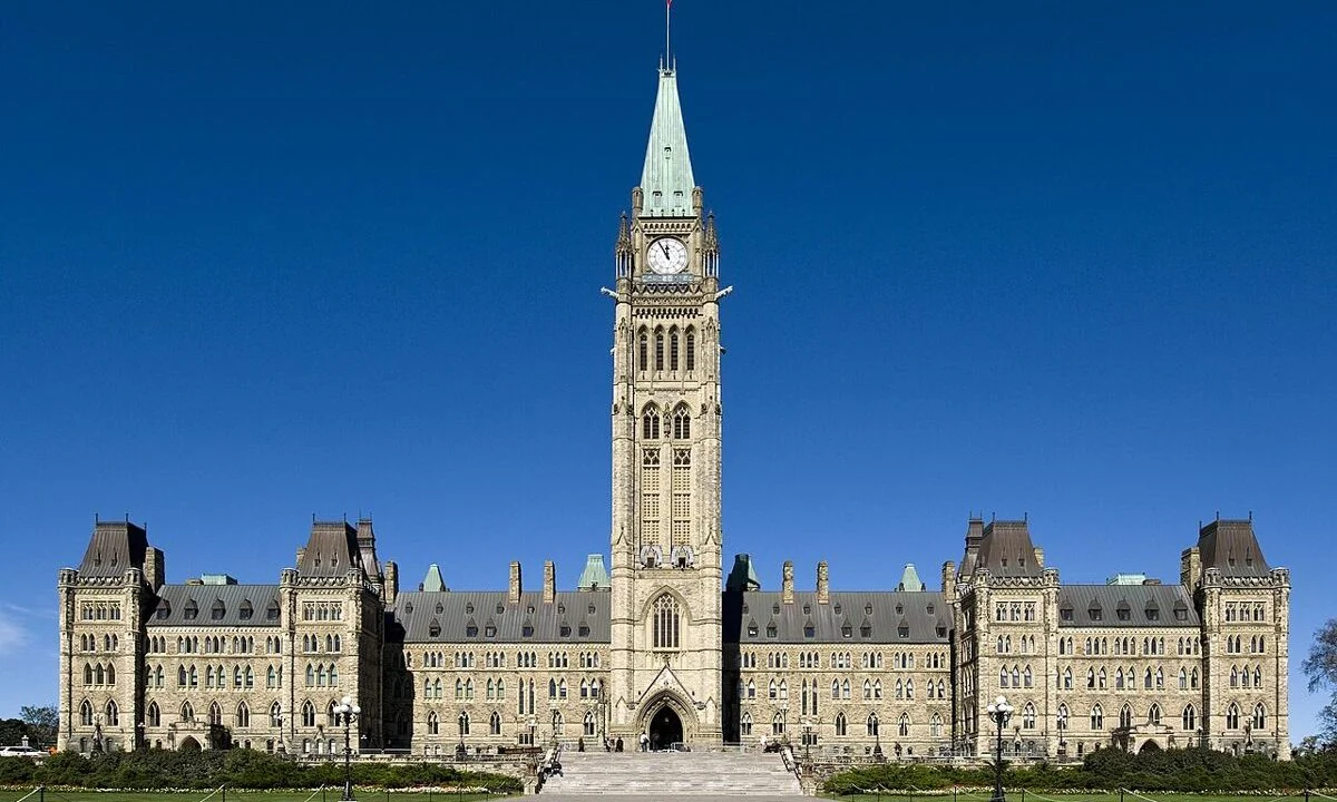 Centre Block Parliament Hill in Ottawa